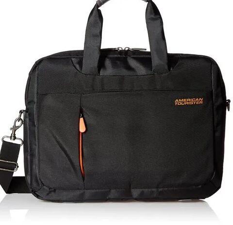 Polyester Laptop Bag, Color : Black