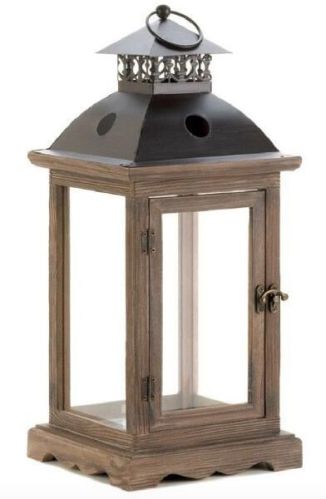 Polished Wooden Lanterns, Pattern : Plain