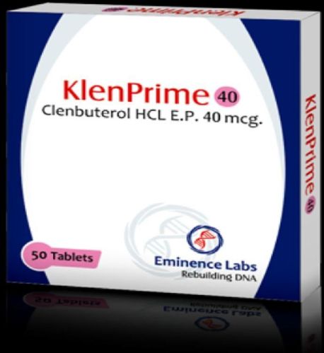 White Klenprime 40 Mcg Tablets