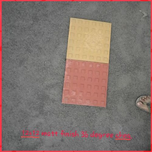 Matt Finish Chequered Tile, Size : 12X12