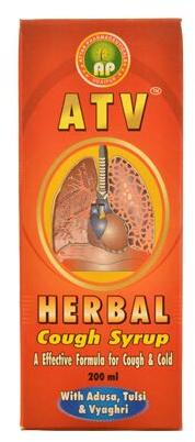 ATV Herbal Cough Syrup - 200 ML