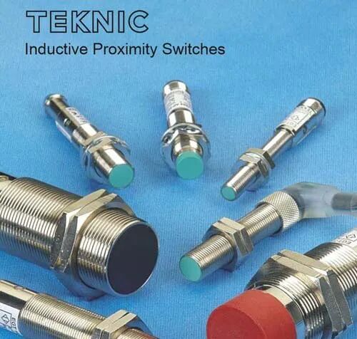 Cylindrical Stainless Steel Proximity Switch, Color : Silver