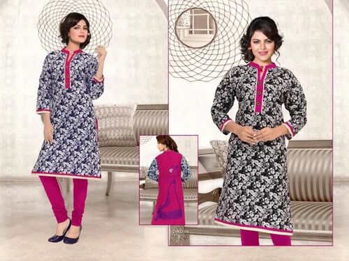 Cotton Digital Printed Kurti, Size : All Sizes