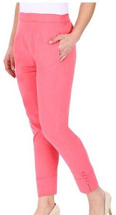 Plain Ladies Cotton Pants, Size : M, XL