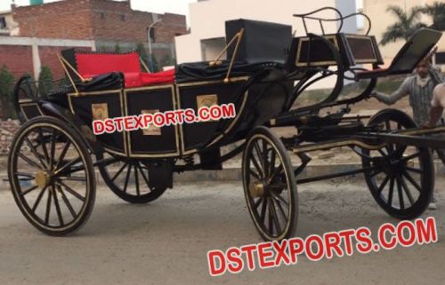 Horse Drawn Victoria Carriage