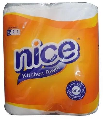 Plain Paper Kitchen Towel Sheet, Size(LXW):10x10 Inch