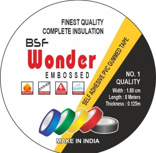 BSF Wonder Insulation Tape, For Electric Fittings