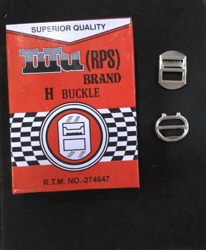 Plain H Belt Buckle, Shape : Rectangular