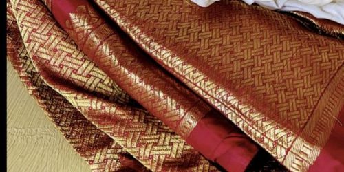 Red Silk Kanchi Pattu Saree