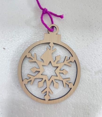 Printed Glass Christmas Ornaments, For Decoration, Gifting, Feature : Attractive Design, Durable, Light Weight