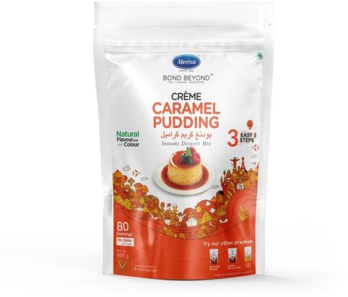Meron Crème Caramel Pudding, Shape : Combo Box