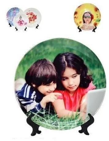 Ceramic Sublimation Photo Plate, Pattern : Printed