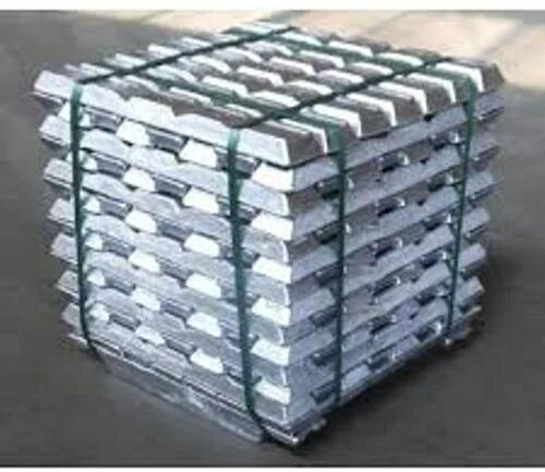 Rectangular Aluminum Aluminium Ingots, For Industrial, Purity : 93-98%