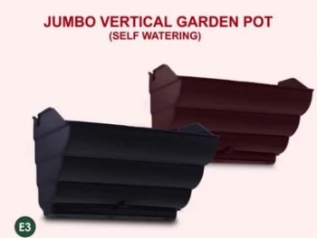 Plastic Jumbo Vertical Garden Pot, Color : Black, Rani, Red, Economy Green, Off White Etc.