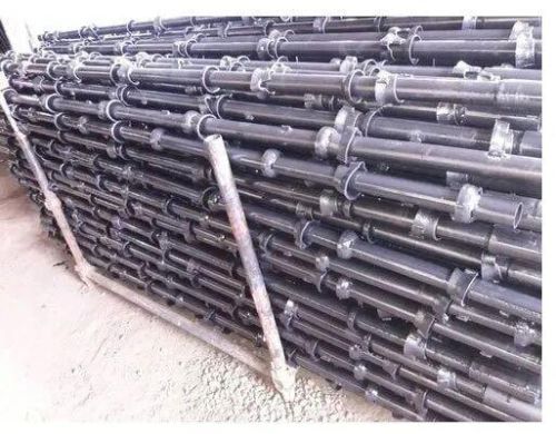 Silver Mild Steel MS Scaffolding Pipe