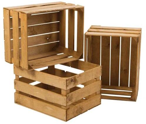 Rectangular Wooden Crates, Capacity : 1000 Kg