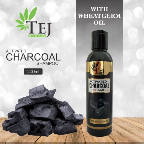 Liquid Charcoal Shampoo, For Bath Use, Packaging Size : 100 Ml