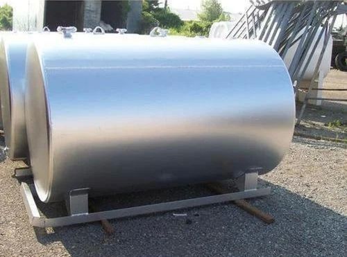 Stainless Steel Oil Storage Tank, Color : White