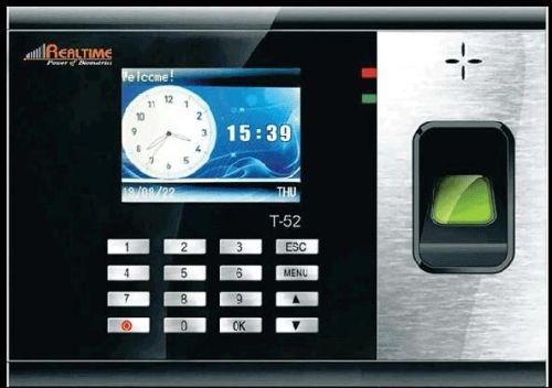 Realtime T52 Biometric Attendance Machine