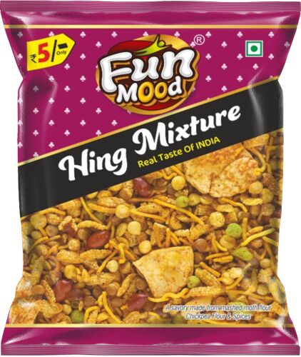 Hing Mixture Namkeen, Packaging Size : 25 Gms Per Piece