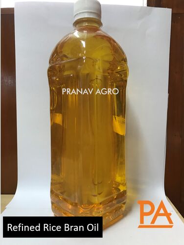 PRANAV AGRO Rice Bran Oil Refined, Packaging Size : 200 KG