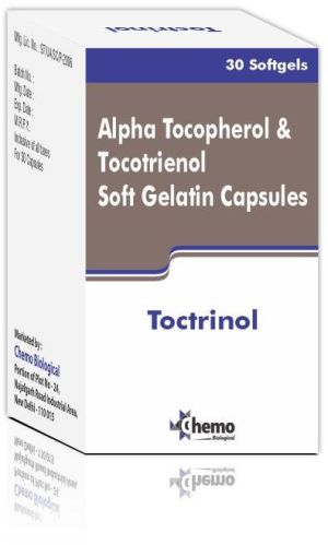 Alpha Tocopherol & Tocotrienol Capsules