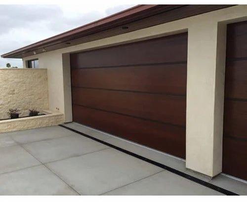 Painted Galvanised Steel Automatic Garage Door