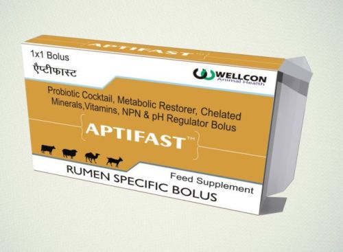 Aptifast Rumen Specific Bolus, For Animals Use, Packaging Size : 1x1