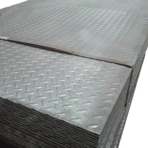 SAIL Mild Steel Chequered Plates, Width : 1250 Mm