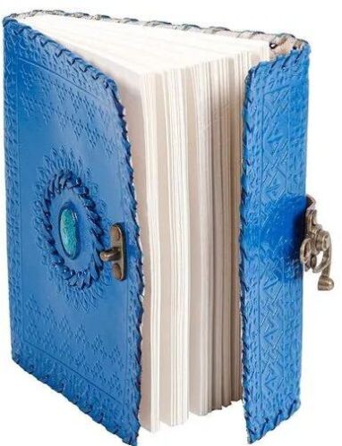 Leather Journal, Color : BLUE