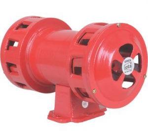 Red Electric MTR 144 Motorized Siren, For Industrial, Voltage : 220v
