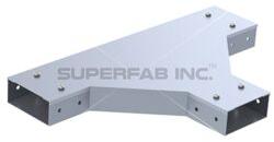 Cable Trunking Horizontal Tee