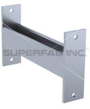 Aluminum Channel Single Beam Bracket, Color : Silver