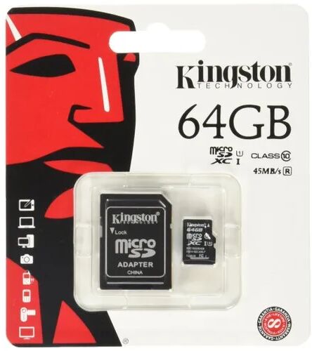 Kingston Memory Cards, Color : Black