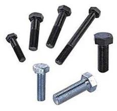 Black High Tensile Steel Metal Hex Bolt