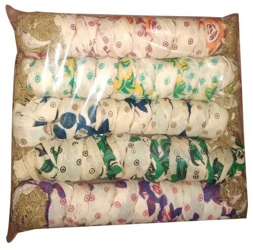 Printed Cotton Dupatta, Color : Orange White