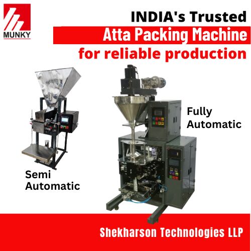 Munky Electric Atta Packing Machine, Certification : Weights Measures Department