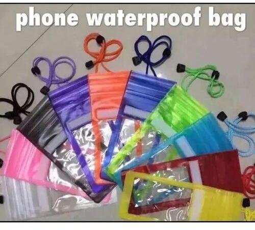 Plastic Waterproof Mobile Pouch