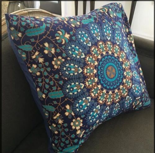 Square Organic Cotton Pillow Case, Color : White