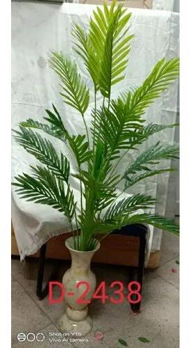 Plastic Artificial Palm Plant, Color : Green