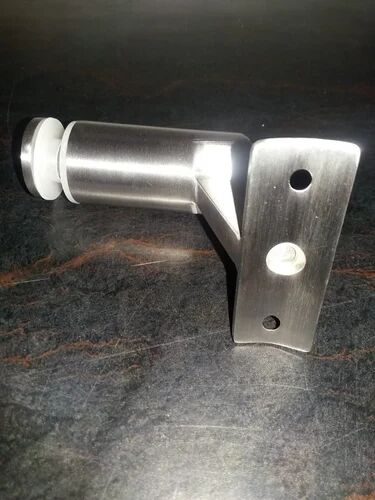 Stainless Steel Handrail Glass Bracket, Color : Silver