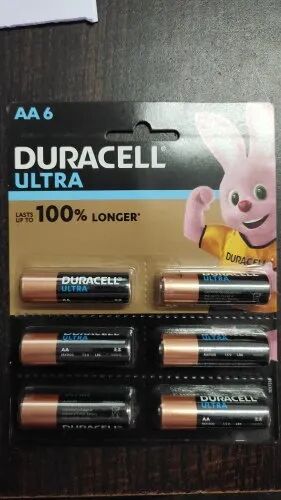 Alkaline AA Duracell Batteries, Color : Black Copper