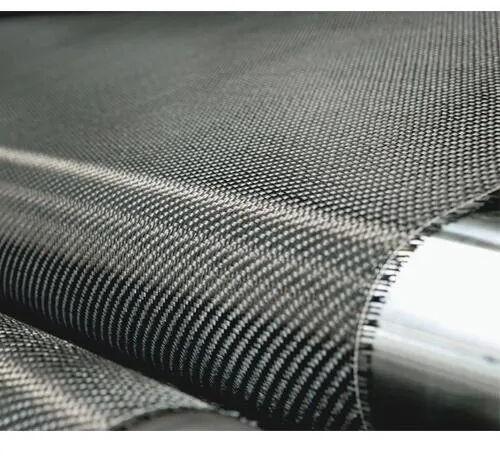 Black Carbon Fiber Fabric