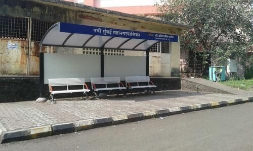 Mild Steel (MS) Bus Stop Shelter