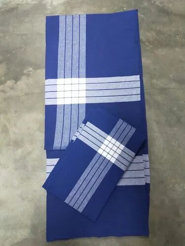 Hospital Cotton Bed Sheet, Color : Green, Blue