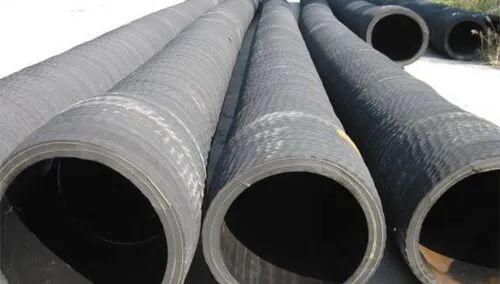 Black Round Rubber Dredge Sleeve Hose
