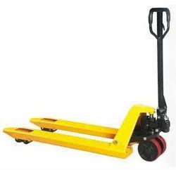 Manual KION Hand Pallet Truck, For Moving Goods, Color : Yellow