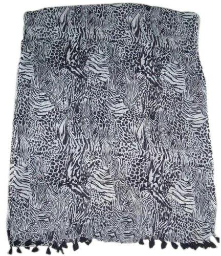 Viscose Printed Ladies Stoles, Size : 55 X 180 Cms