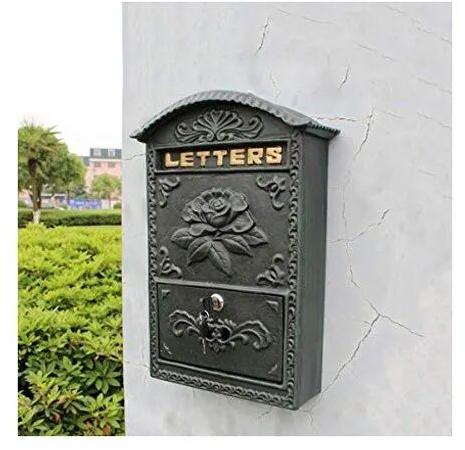 CI Cast Iron Letter Box