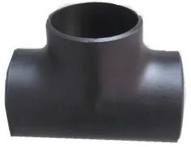 Black Polished Carbon Steel Unequal Tee, For Pipe Fittings, Feature : High Strength, Corrosion Proof